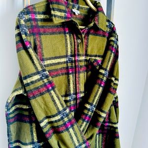 Used plaid heavy shirt.